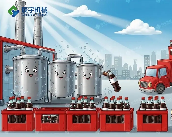 可口可樂是如何生產(chǎn)的？碳酸軟飲料背后的工業(yè)工程